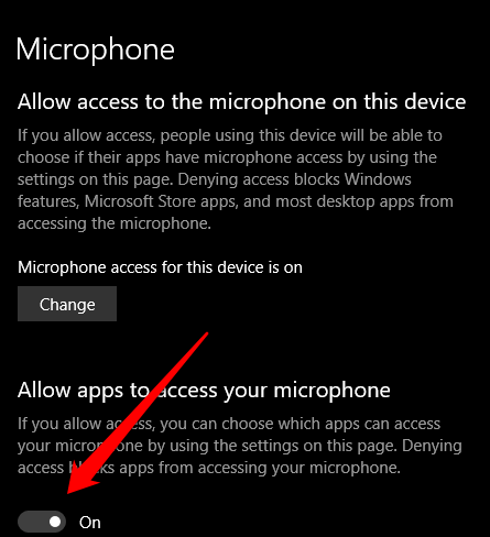 تنظیمات میکروفون در ویندوز 10
