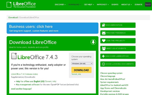 OpenOffice یا LibreOffice