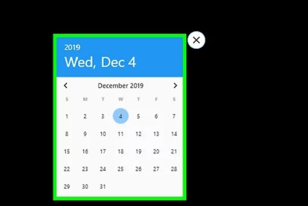 نمایش تقویم روی دسکتاپ ویندوز 10