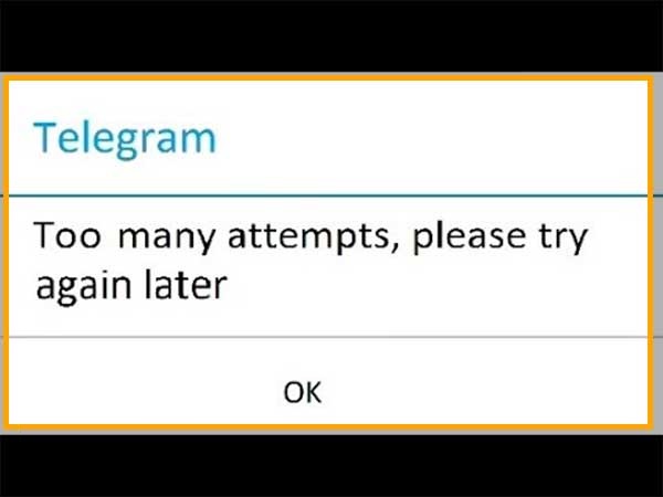 رفع مشکل ورود به تلگرام بیش از حد مجاز