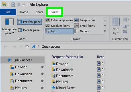 مقایسه دو پوشه در ویندوز 11 و 10 با استفاده از File explorer