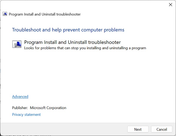 حل مشکل نصب نرم افزار در ویندوز 10 با ابزار Troubleshooter
