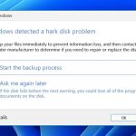 آموزش ۱۰ روش حل مشکل ارور Windows Detected a Hard Disk Problem