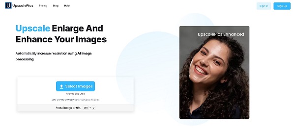 Upscaleics بهینه ساز عکس آنلاین با هوش مصنوعی