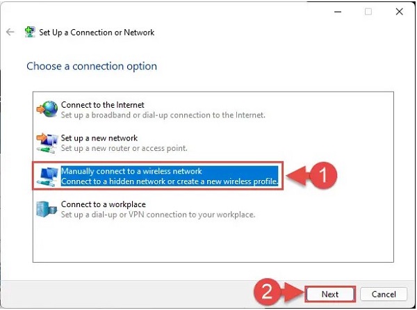 وصل شدن به وای فای در ویندوز 11