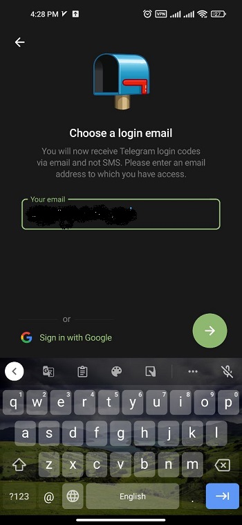 نصب تلگرام بدون کد تایید
