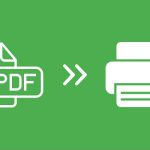 آموزش کامل تنظیمات پرینت PDF : چاپ فایل قفل شده ، چند فایل و..