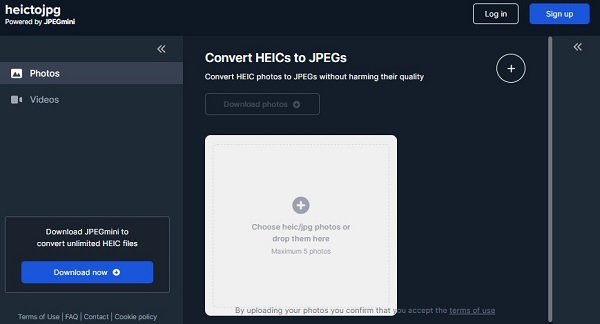 تبدیل HEIC به JPG آنلاین