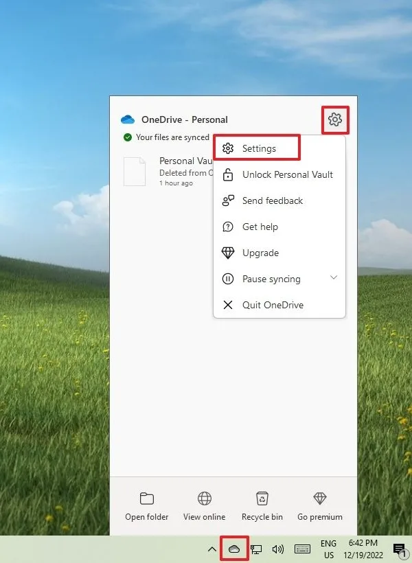 آزاد کردن فضا با استفاده از OneDrive
